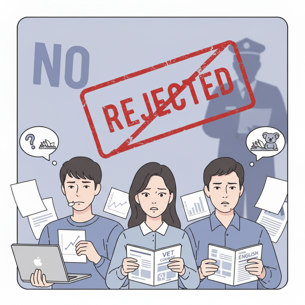 호주 학생비자 승인율 (2025년 7월)