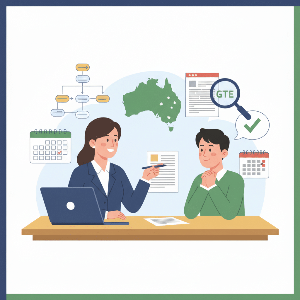 호주 학생비자 승인율 (2025년 7월)