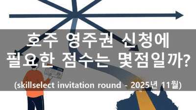 호주 영주권 점수 (2025년 11월)