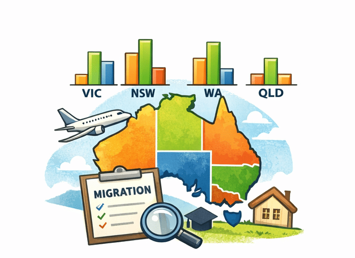 호주 각 주(State)별 영주권 구조와 전략 분석 (2026년)