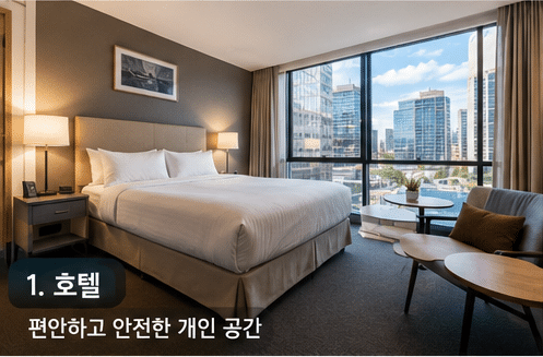 호주 단기 숙소 총정리 2026년