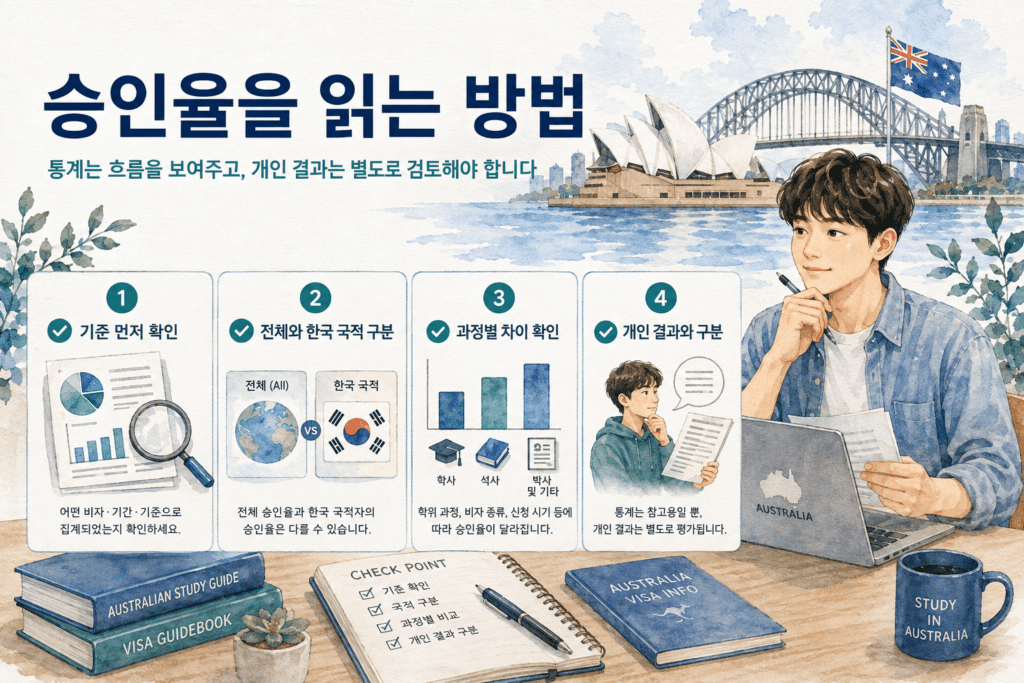 호주 학생비자 승인율